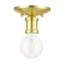 Plafonnier semi-encastré 1 lumière 5 po Grogan-158407237