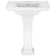 Town White Ceramic Rectangular Pedestal Bathroom Sink with Overflow