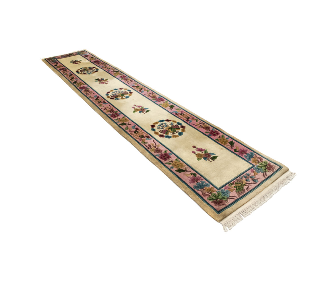 Borde Handwoven Wool Beige Indoor/Outdoor Rug