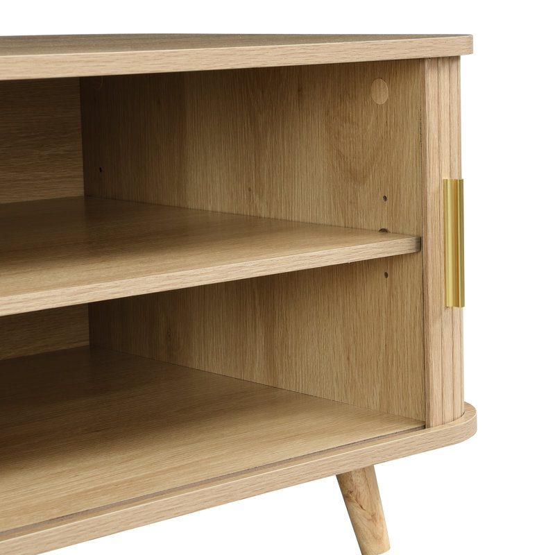 Table basse moderne avec rangement Mid-Century