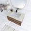 Meuble-lavabo flottant rayé 36 po avec lavabo 36 po