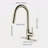 Kitchen Faucet With Pull Down Sprayer-118350834