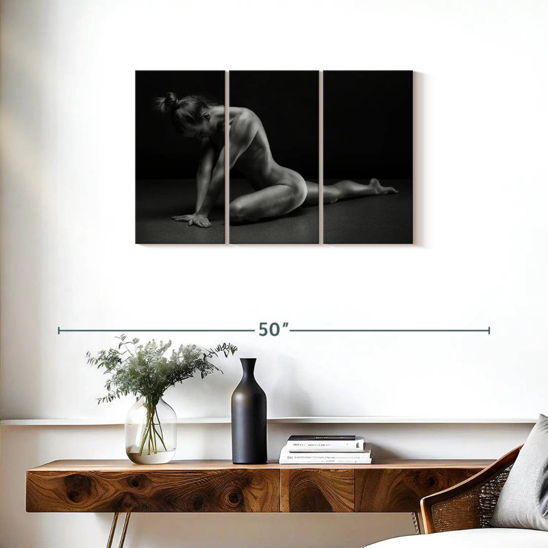 Bodyscape III, 20" H x 33" W