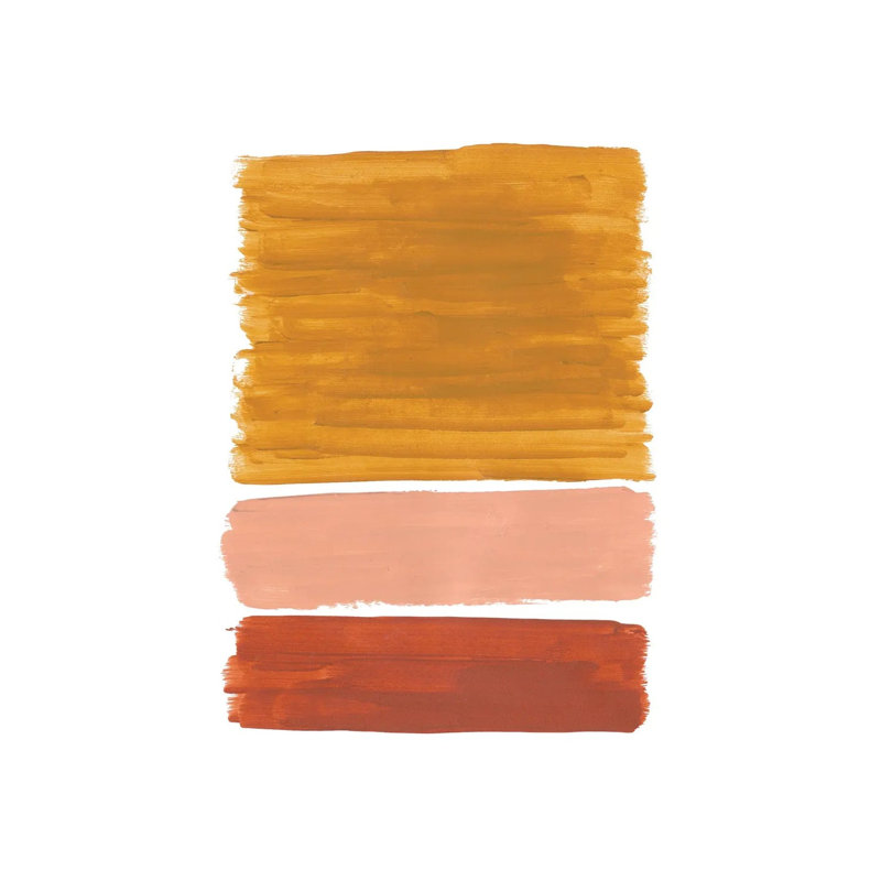 Earthy Rothko Remake by EnShape - Wrapped Canvas Gallery-Wrapped Canvas Giclée, 20.32 cm H x 30.48 cm W
