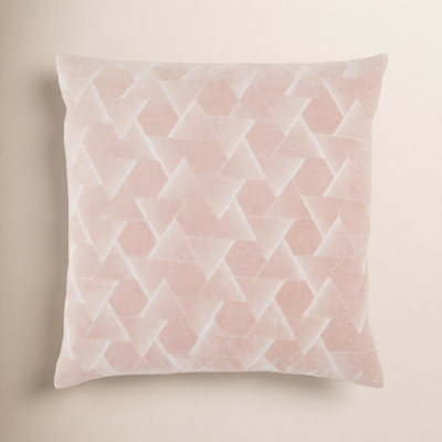 Gretchen Geometric Cotton Throw Pillow