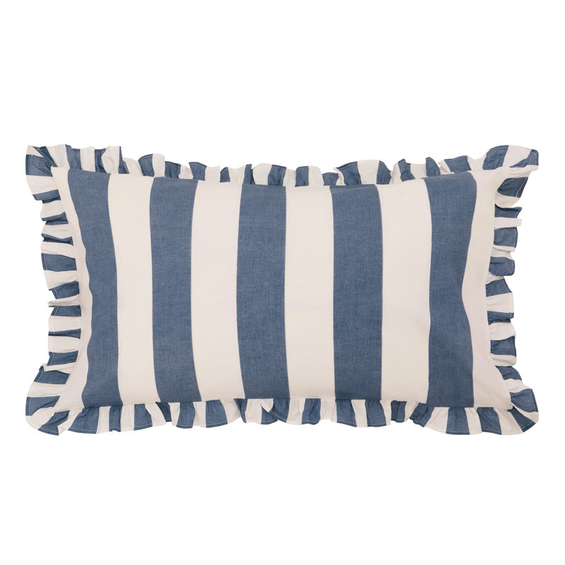 Country Stripe Cotton Duvet Cover Set, Single Duvet Cover + 1 Pillowcase