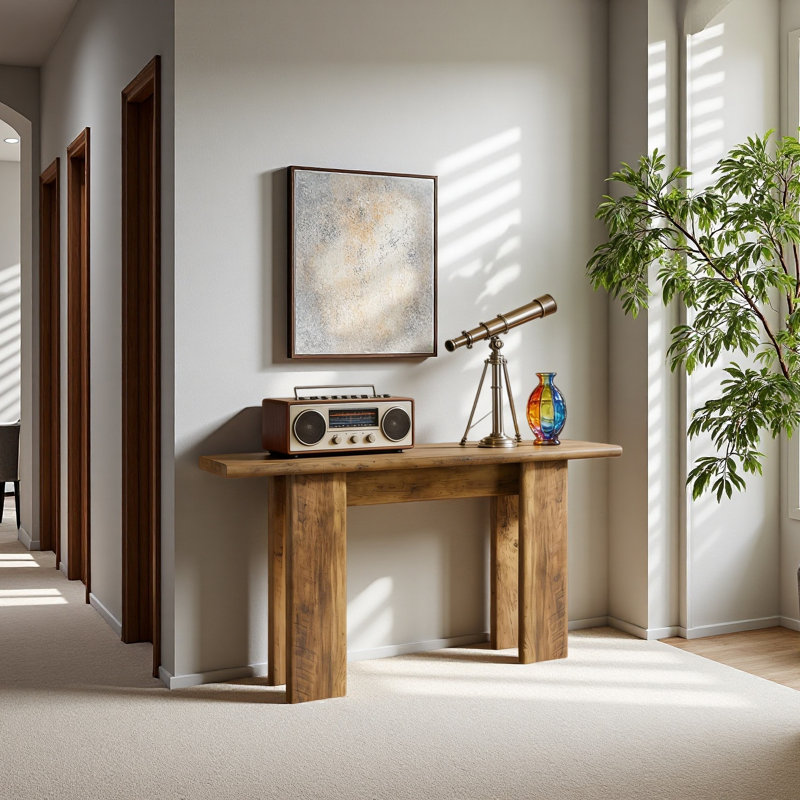 Rustic Style Couch Table,Console Table,Hallway Stand