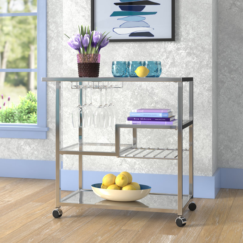 Metal Bar Cart