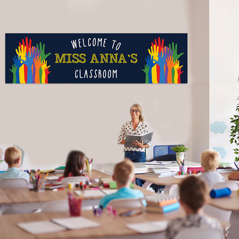 Custom Classroom Welcome Banner, Yes