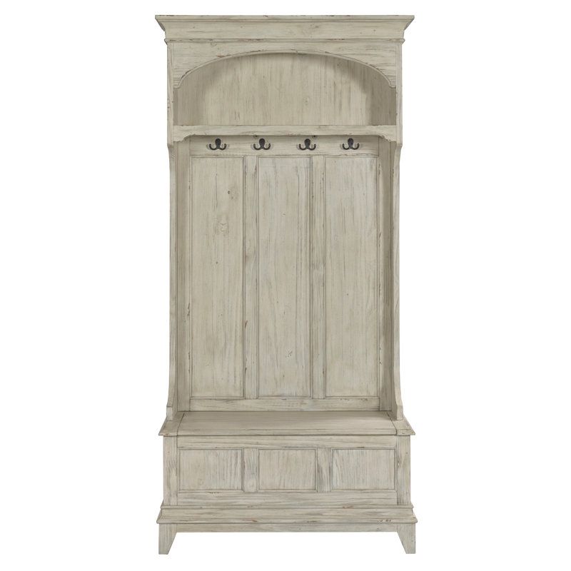 Hall Tree 39.5'' Wide with Bench