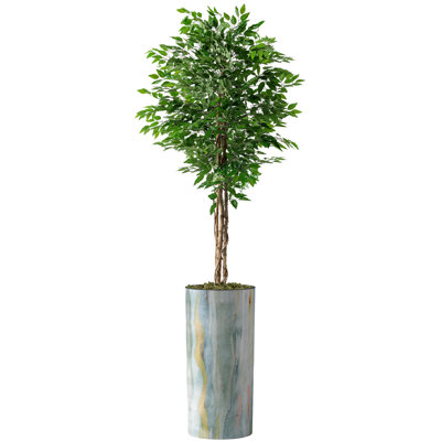 Ficus artificiel en pot 75 po