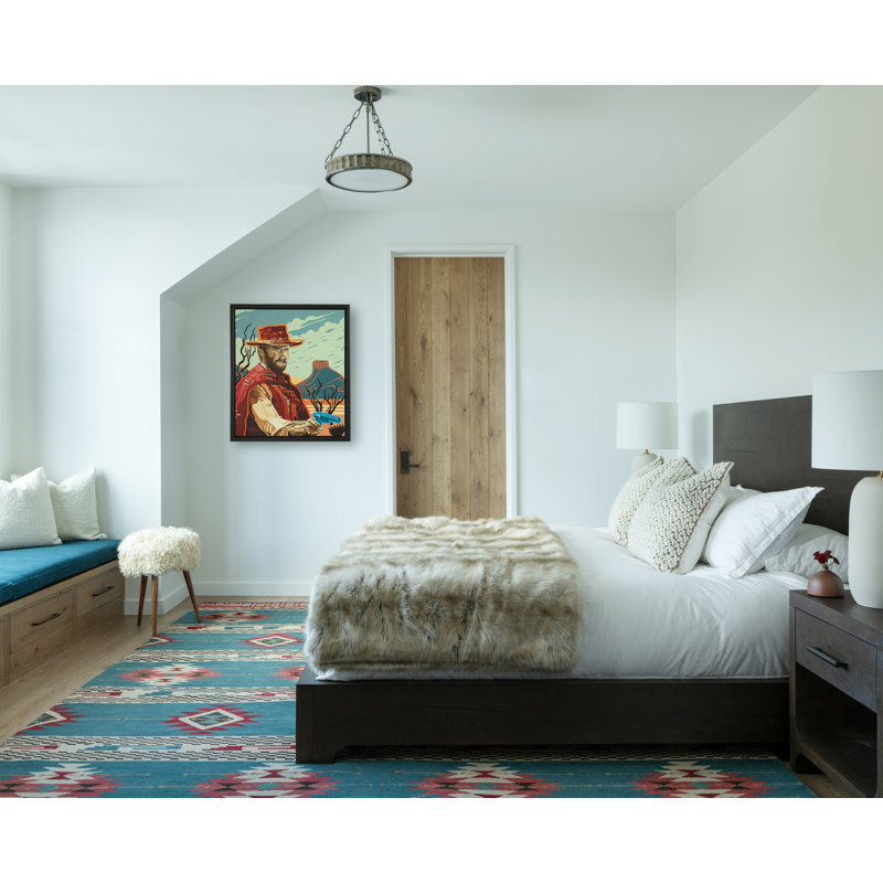 Mesa Wool Southwestern Area Rug, Rectangle 9' x 12'