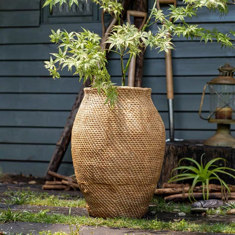 Zayante Pot Planter, 16" H x 10.23" W x 15.3" D