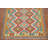 Reversible Wool Kilim Oriental Foyer Rug 4x6