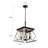 Adjustable Lighting Metal Rustic Dining Room Chandelier