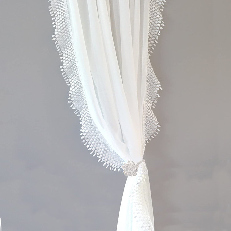 Halverson Sheer Curtain Pair
