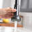 Purifier Kitchen Faucet Drinking Water Faucet With Ying Rack, Pull Down Water Filter Kitchen Sink Faucets (Matte Black)