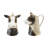 Stoneware Goat Shaped Pitcher