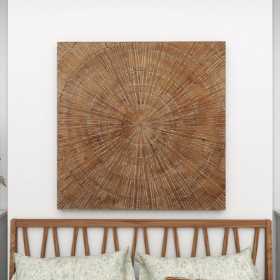 Décoration murale en bois