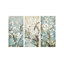 Triptych In Bloom - Painting on Canvas-940191880-965390942
