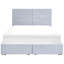 Okeden Upholstered Velvet Drawers Bed-324421168-324421169
