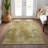 Fareham Washable Abstract Indoor / Outdoor Rug-1720950925