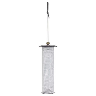 Birds Choice Modern Farmhouse Metal Hanging Bird Feeder for Finches