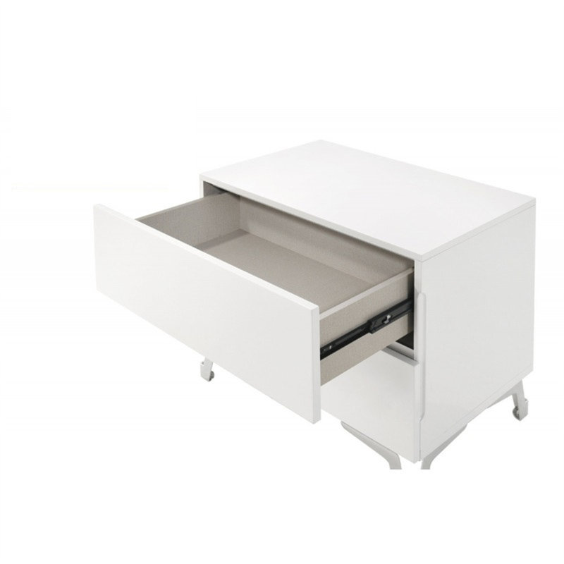 Table de chevet 2 tiroirs Modern