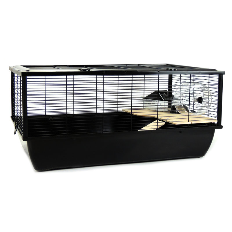 Kelyan Small Animal Cage, Black