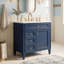 30'' Freestanding Single Sink Bathroom Vanity with Ceramic Top-1308141940