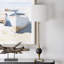 Lampe en marbre Meuy