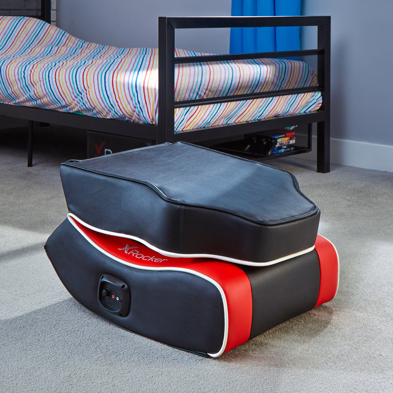 X Rocker Shadow Gaming Chair, Red/Grey