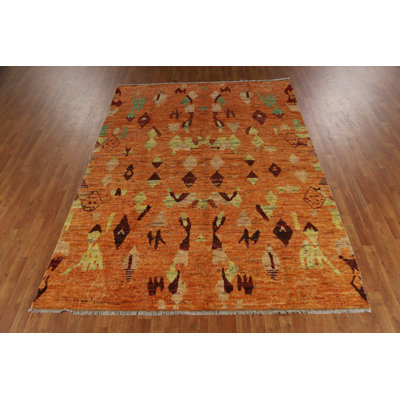 Geometric Moroccan Oriental Area Rug 7x9