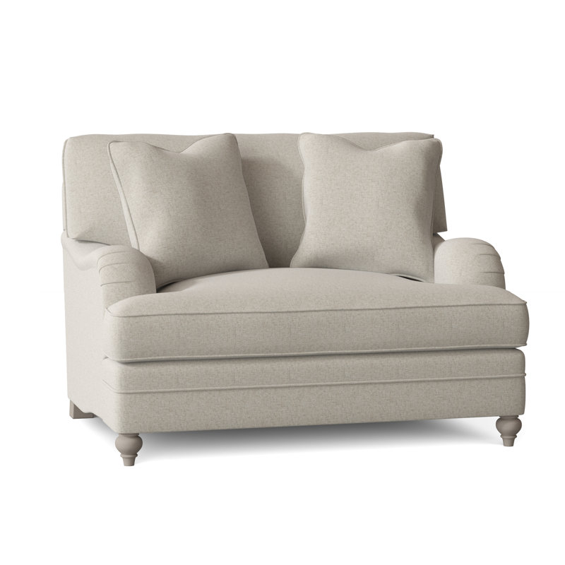 Tarleton Chair and a Half, Blanca, Dorado Snow Crypton® Chenille 5558-000