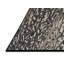 Tapis noir/blanc cassé tissé à la machine-231433552