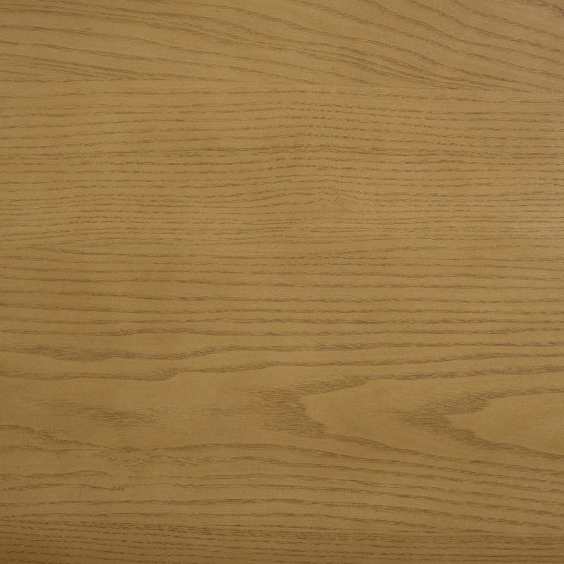Bureau ovale en bois 2 tiroirs Gialana