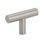 Poignées d'armoire en nickel satiné de 1-15 / 16 po (49 mm) de longueur - paquet de 10