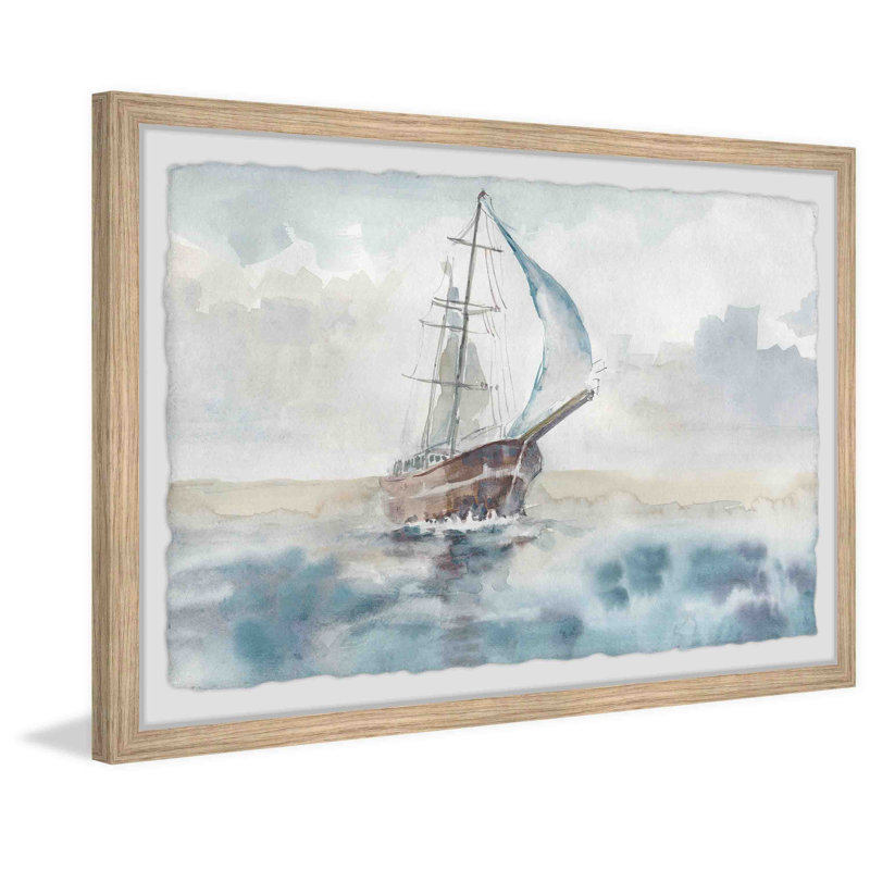 «Great Exploration», reproduction encadrée, H 16 po x l 24 po x P 1,5 po