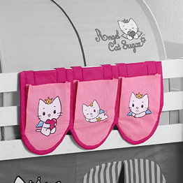 Angel Cat Sugar Fabric Bag