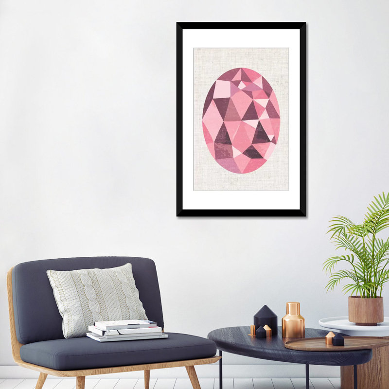 « bijou iv », reproduction d’impression sur toile tendue, H 32 po x l 24 po x P 1 po, Papier d'art encadré noir, Blanc