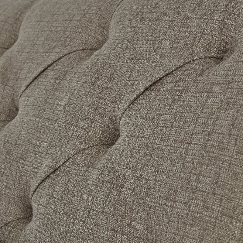 Exmouth Upholstered Sleigh Bed, Beige