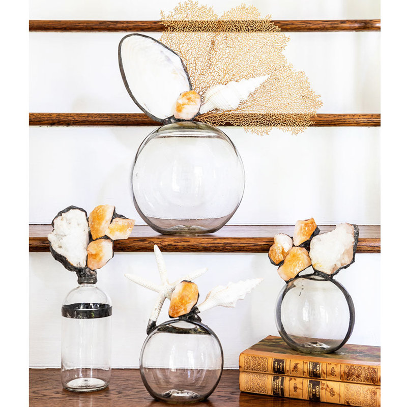 Citrine Handmade Decorative Bottles