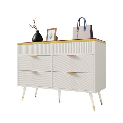 6 - Drawer Rectangle Accent Chest