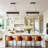 8 - Light Kitchen Island Linear Pendant