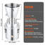 Ensemble de brassage en acier 3 gallons VEVOR
