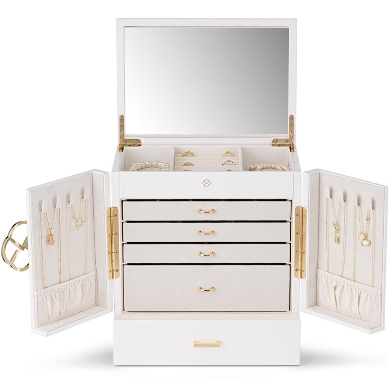 Hawkinson Jewellery Box +, White