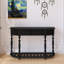 Console 52,00 po avec 4 tiroirs et tablette-779054861