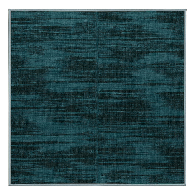 Machine Washable Abstract Blue Area Rug