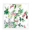 Plateau décoratif carré en acrylique à motif floral Lost Pavillion-1179263543