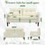 2 Seater Linen Sofa